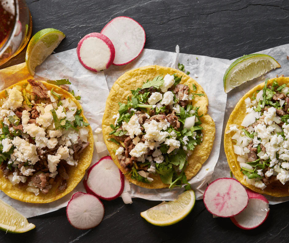 carne asada tacos