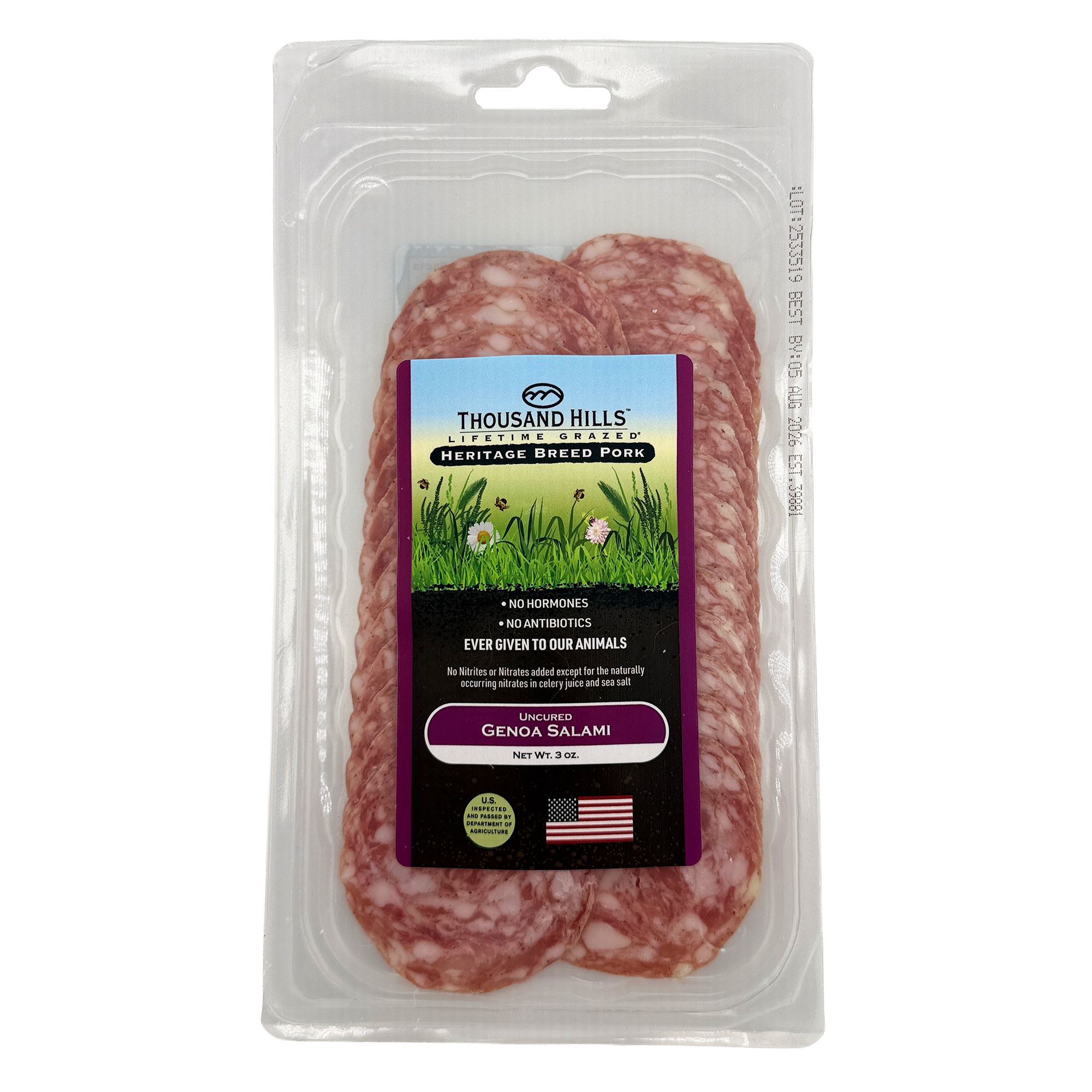 Uncured Genoa Salami – Thousand Hills Lifetime Grazed