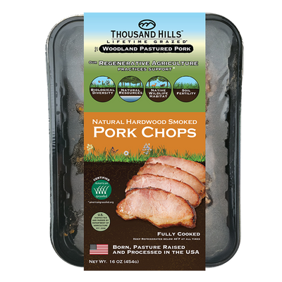 Natural Hardwood Smoked Uncured Pork Chops