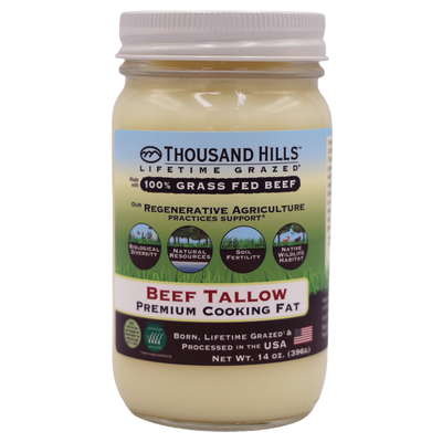 Premium Cooking Fat - Shelf Stable Beef Tallow