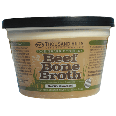Grass Fed Beef Bone Broth