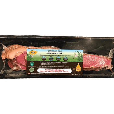 Grass Fed Beef Brisket Bacon