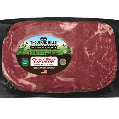 Grass Fed Beef Chuck Pot Roast