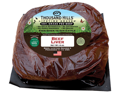 Grass Fed Beef Liver
