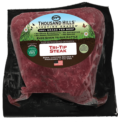 Grass Fed Tri Tip Steak