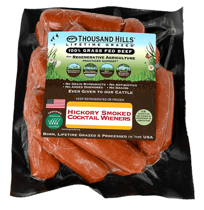 Hickory Smoked Beef Cocktail Wieners