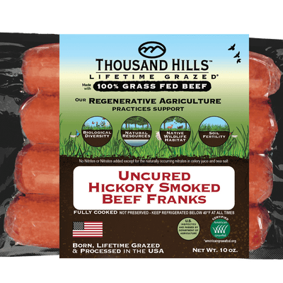 Hickory Smoked Beef Franks