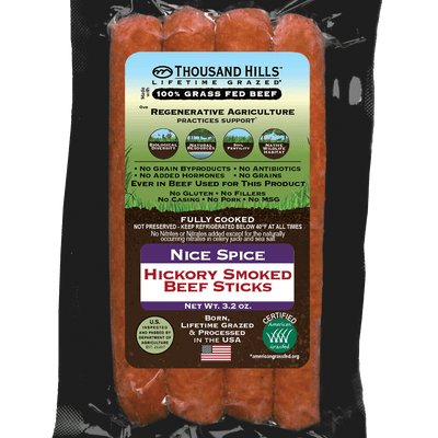 Hickory Smoked Nice Spice Beef Stick