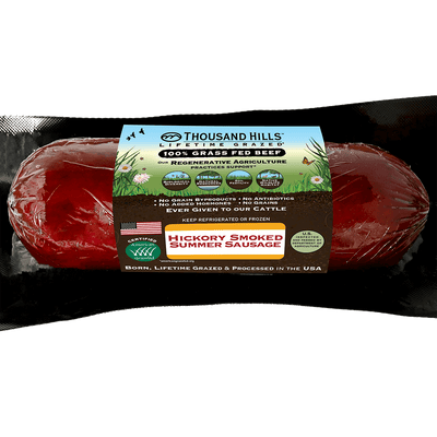Hickory Smoked Summer Sausage