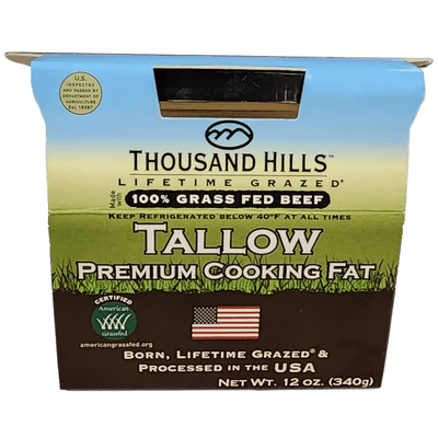 Grass Fed Beef Tallow - Premium Cooking Fat