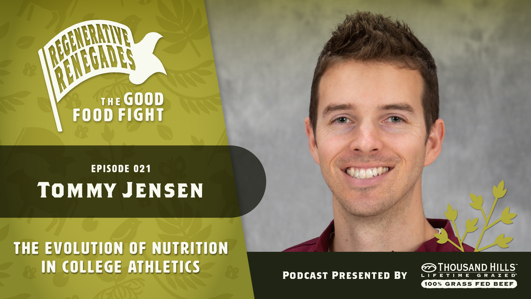 Tommy Jensen: The Evolution of Nutrition in College Athletics