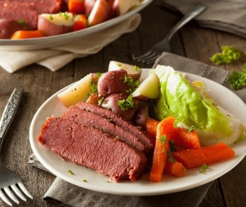 Slow Cooker Corned Beef and Cabbage