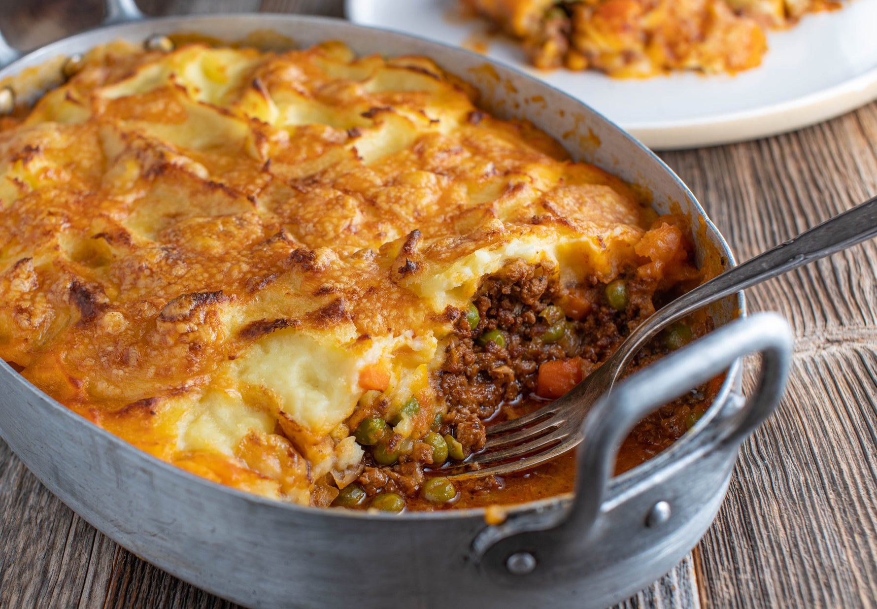 Shepherd's Pie with Cauliflower Mash