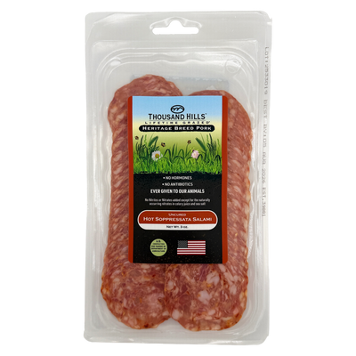 Uncured Hot Soppressata Salami