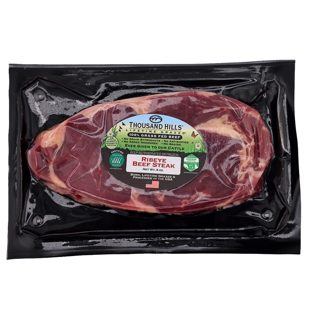 Grass Fed Beef Ribeye Steak