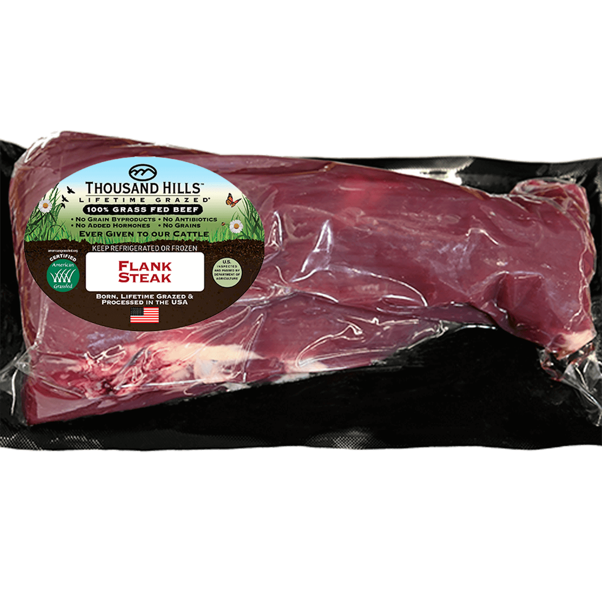 Grass Fed Beef Flank Steak Case