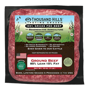 Grass Fed Ground Beef 85/15