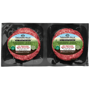 Grass Fed Ground Beef Patties 85/15 – 2 pack (1/3lb each)