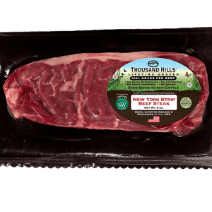 Grass Fed New York Strip Beef Steak