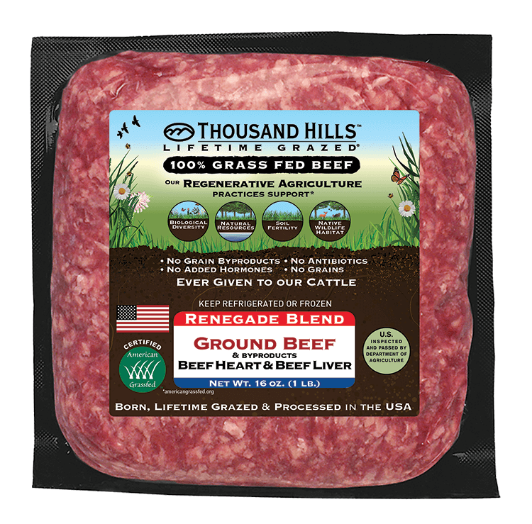 Renegade Blend Organ and Ground Beef Subscription