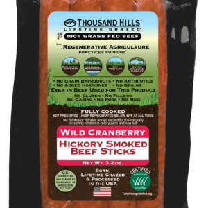 wild cranberry beef sticks