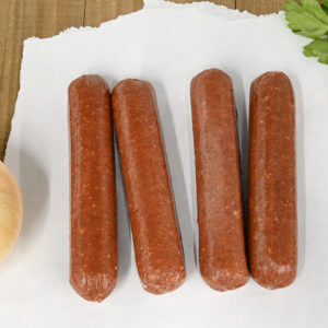 Sausage Andouille Raw Staged