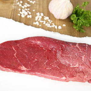 Top Round Beef Steak Raw