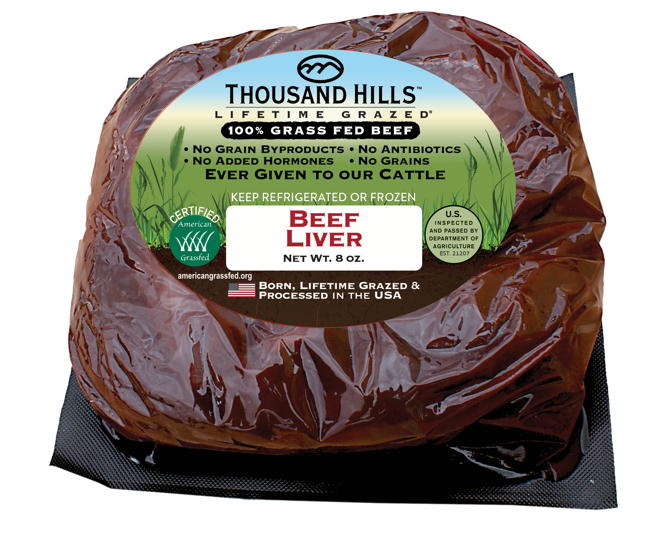 packaged beef liver