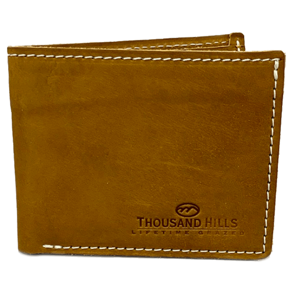 TH leather wallet