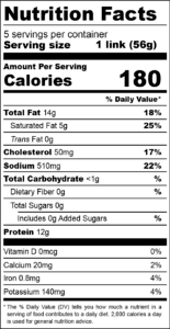 beef and pork hot dog nutrition facts